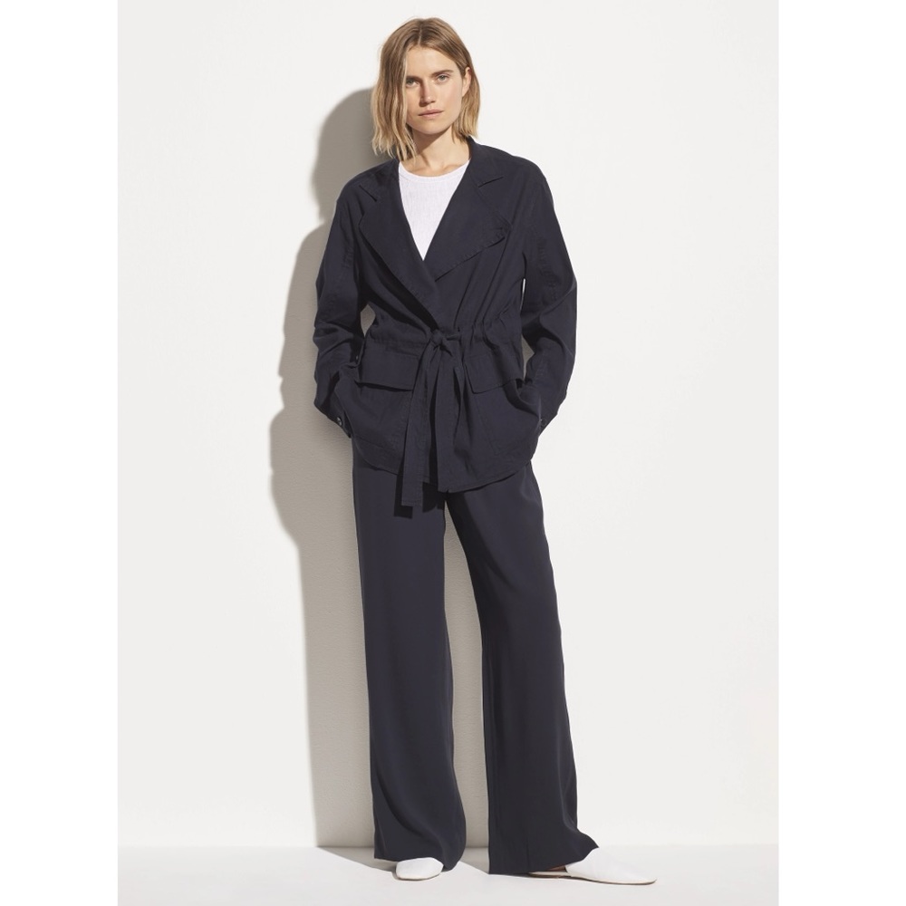 Vince. Drapey Linen Jacket size M